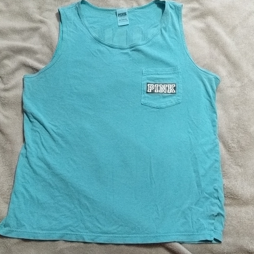 Pink tank top